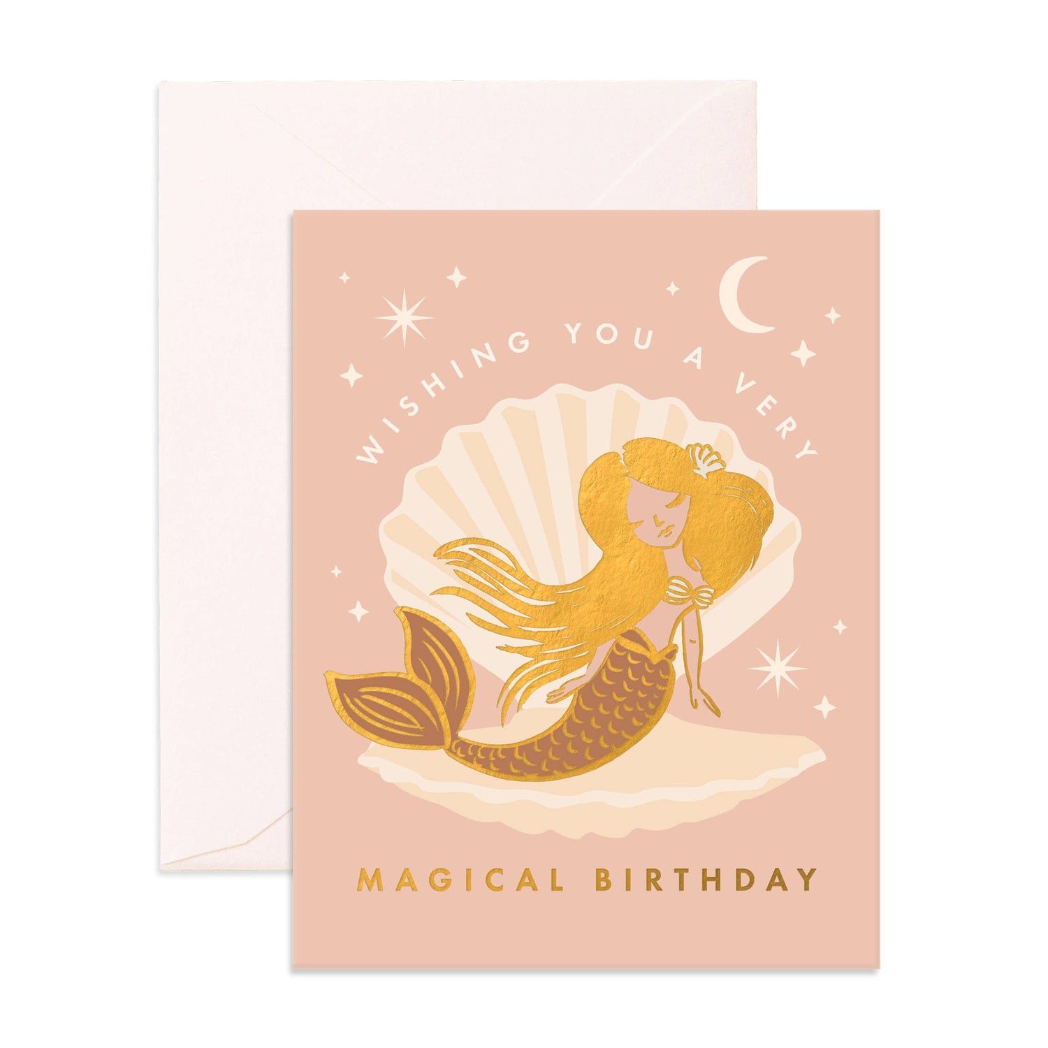 FOX & FALLOW | BIRTHDAY GREETING CARD - MAGICAL MERMAID by FOX & FALLOW - The Playful Collective