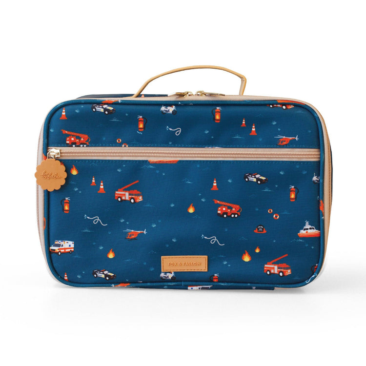 FOX & FALLOW | LUNCH BAG - EMERGENCY VEHICLES by FOX & FALLOW - The Playful Collective