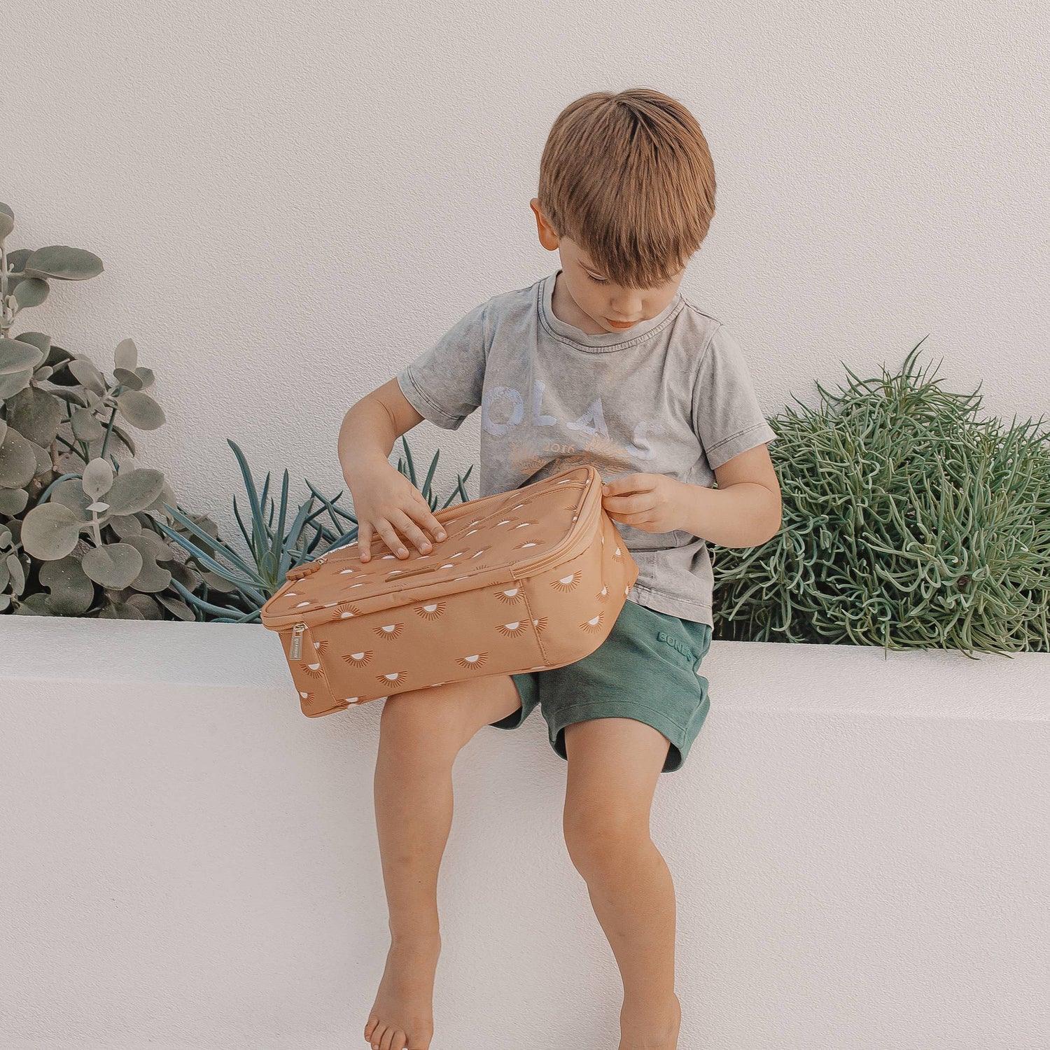 FOX & FALLOW | LUNCH BAG - GOLDEN SUNS by FOX & FALLOW - The Playful Collective