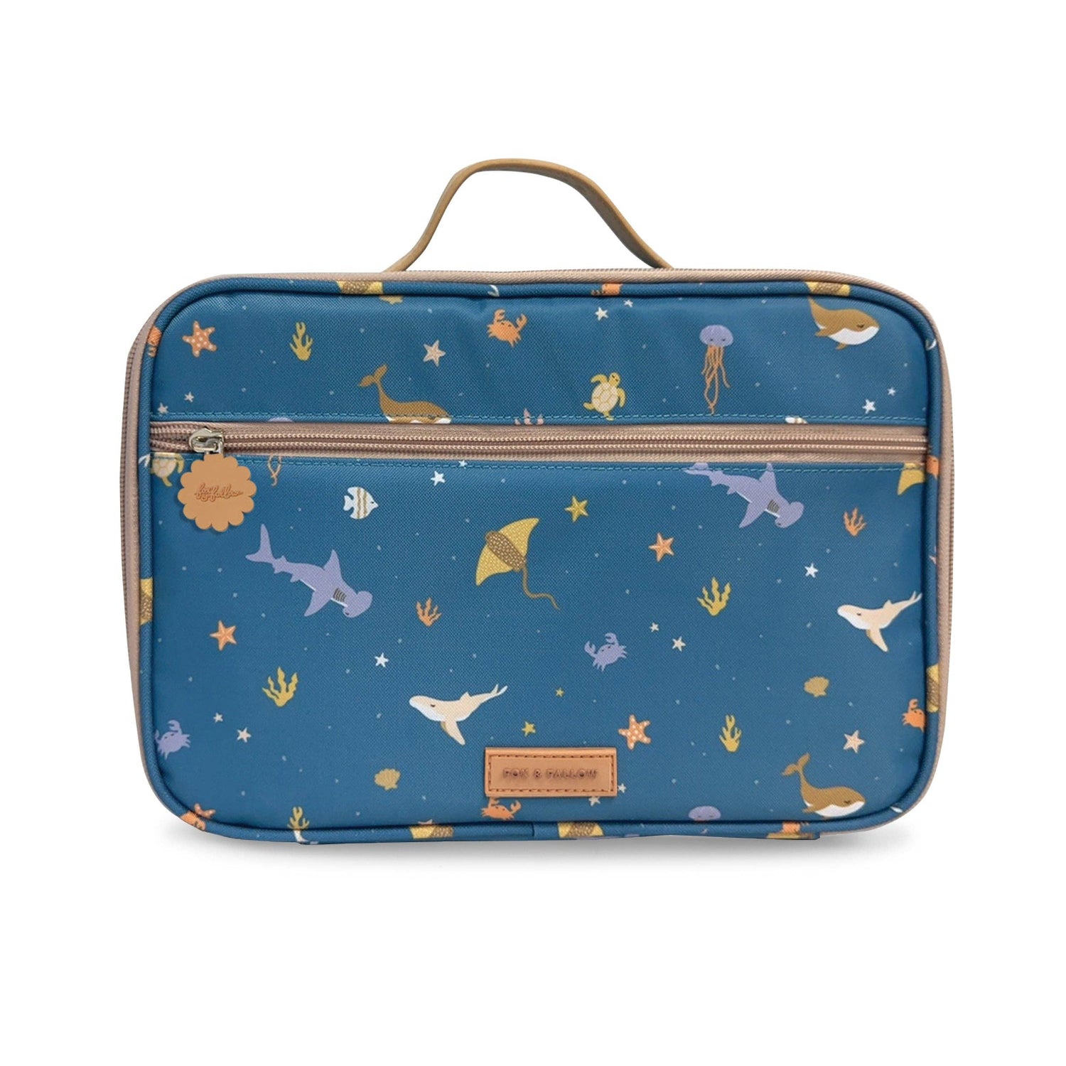 FOX & FALLOW | LUNCH BAG - OCEAN CREATURES MARINE by FOX & FALLOW - The Playful Collective