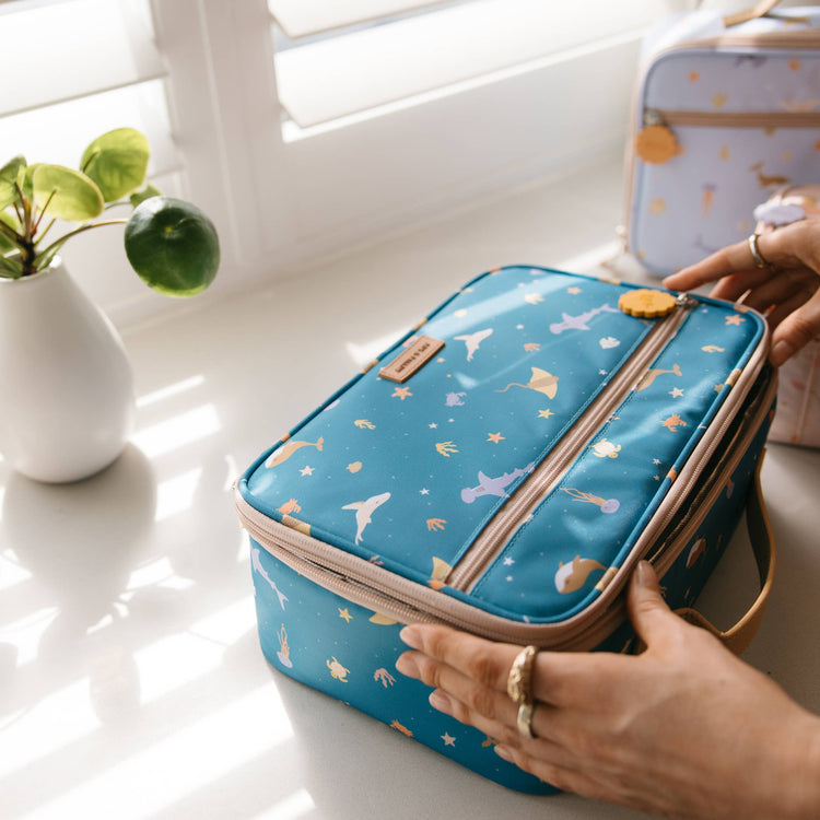 FOX & FALLOW | LUNCH BAG - OCEAN CREATURES MARINE by FOX & FALLOW - The Playful Collective