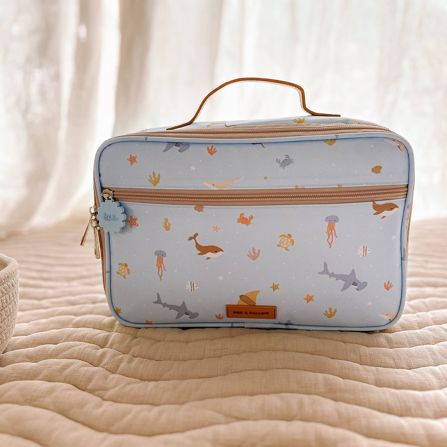 FOX & FALLOW | LUNCH BAG - OCEAN CREATURES SKY by FOX & FALLOW - The Playful Collective