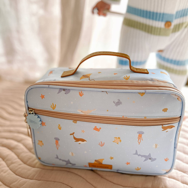 FOX & FALLOW | LUNCH BAG - OCEAN CREATURES SKY by FOX & FALLOW - The Playful Collective