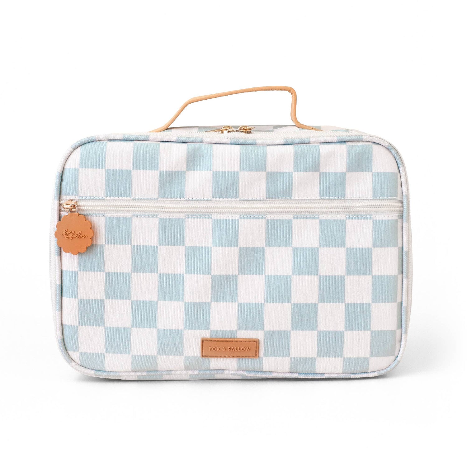 FOX & FALLOW | LUNCH BAG - SAGE CHECK *PRE - ORDER* by FOX & FALLOW - The Playful Collective