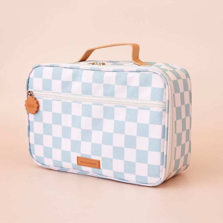 FOX & FALLOW | LUNCH BAG - SAGE CHECK *PRE - ORDER* by FOX & FALLOW - The Playful Collective