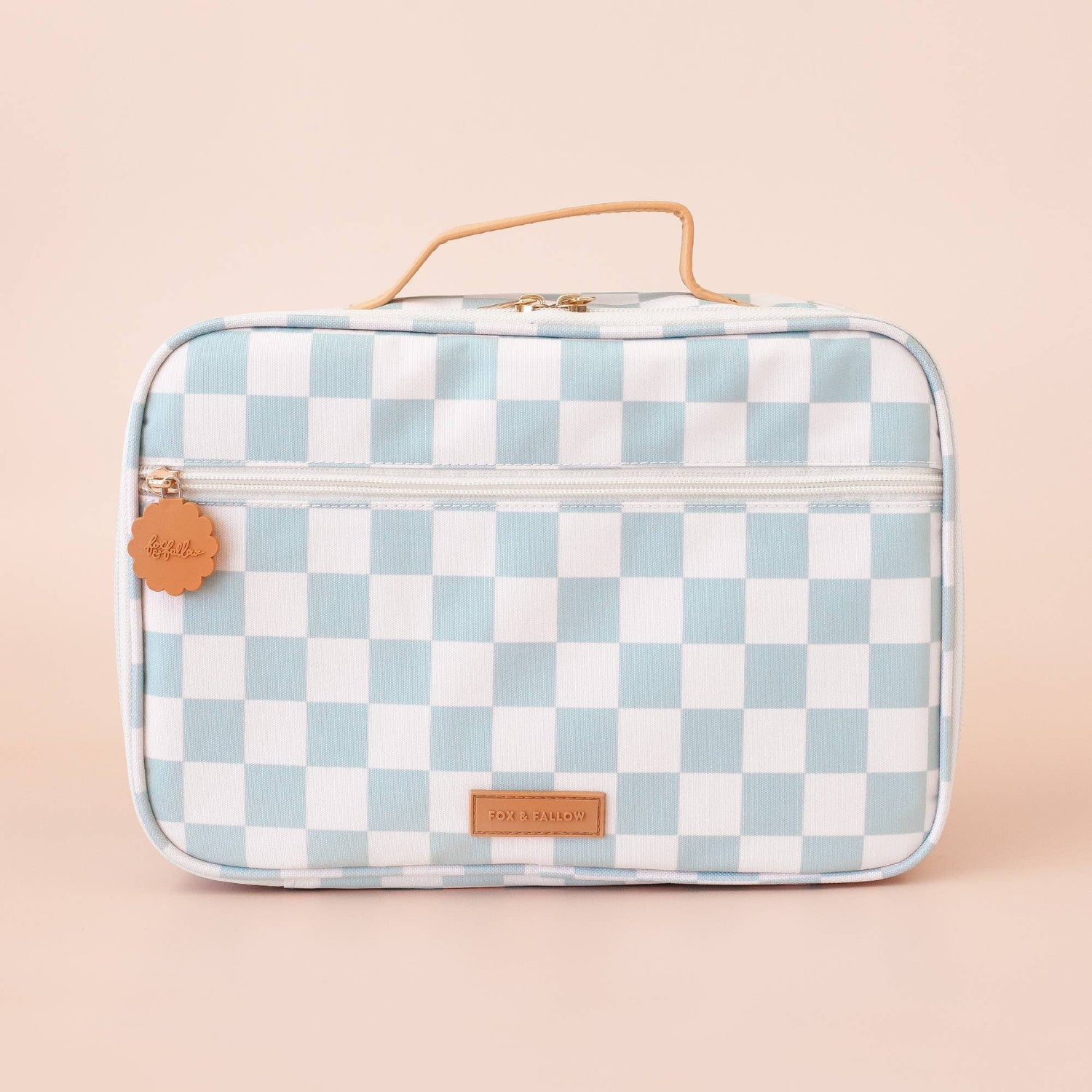 FOX & FALLOW | LUNCH BAG - SAGE CHECK *PRE - ORDER* by FOX & FALLOW - The Playful Collective