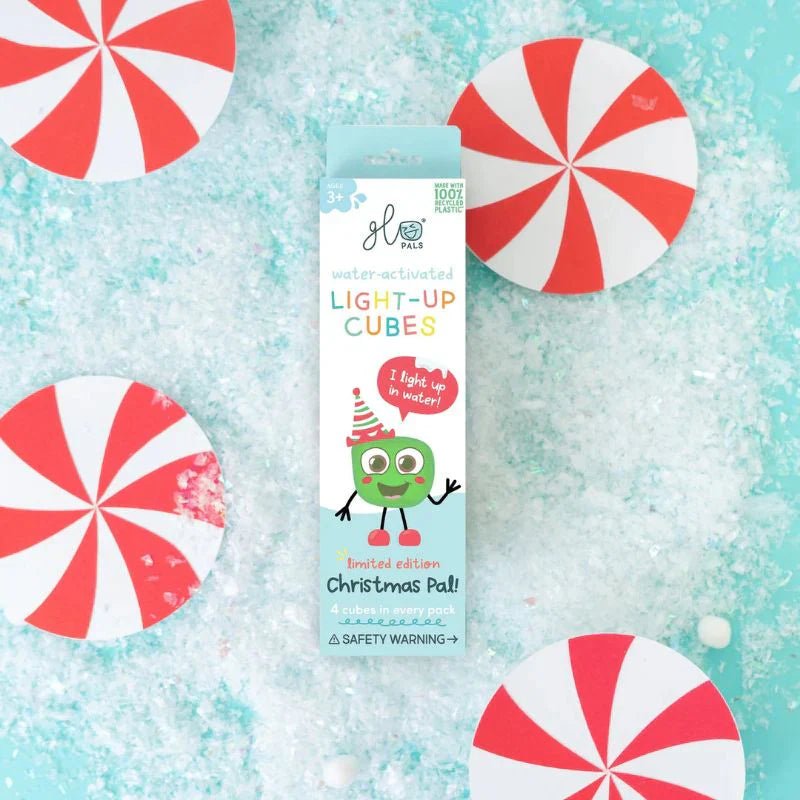 GLO PALS | LIGHT - UP SENSORY CUBES - CHRISTMAS (LIMITED EDITION) by GLO PALS - The Playful Collective