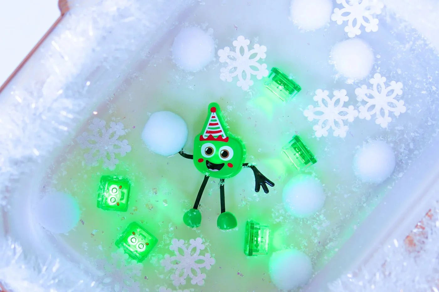 GLO PALS | LIGHT - UP SENSORY CUBES - CHRISTMAS (LIMITED EDITION) by GLO PALS - The Playful Collective