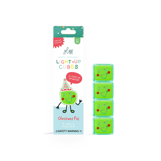 GLO PALS | LIGHT - UP SENSORY CUBES - CHRISTMAS (LIMITED EDITION) by GLO PALS - The Playful Collective