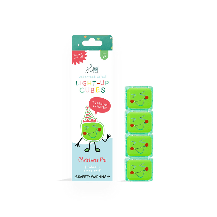 GLO PALS | LIGHT - UP SENSORY CUBES - CHRISTMAS (LIMITED EDITION) by GLO PALS - The Playful Collective