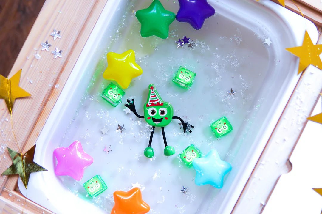 GLO PALS | LIGHT - UP SENSORY CUBES - CHRISTMAS (LIMITED EDITION) by GLO PALS - The Playful Collective