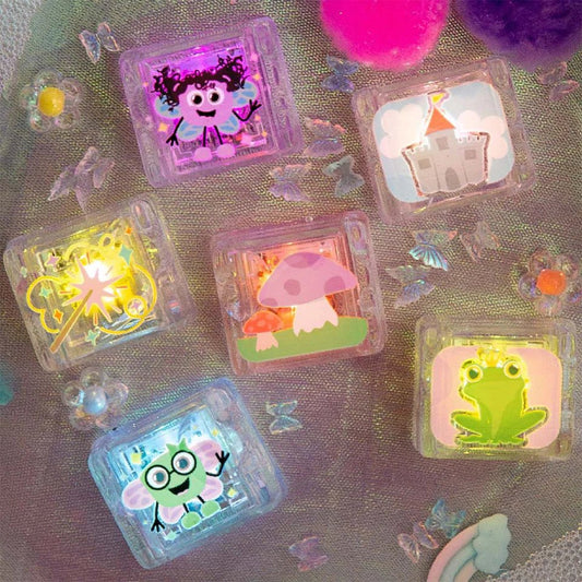 GLO PALS | *LIMITED EDITION* LIGHT - UP SENSORY CUBES GIFT PACK - FAIRY by GLO PALS - The Playful Collective
