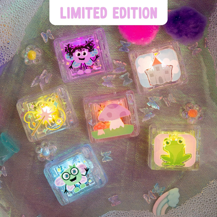 GLO PALS | *LIMITED EDITION* LIGHT - UP SENSORY CUBES GIFT PACK - FAIRY by GLO PALS - The Playful Collective