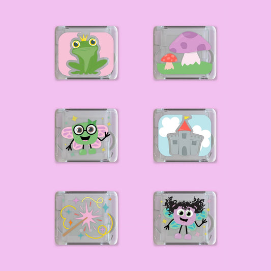 GLO PALS | *LIMITED EDITION* LIGHT - UP SENSORY CUBES GIFT PACK - FAIRY by GLO PALS - The Playful Collective