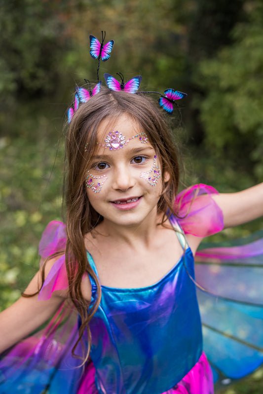 GREAT PRETENDERS | BLUE BUTTERFLY TWIRL DRESS WITH WINGS - SIZE 5 - 6 by GREAT PRETENDERS - The Playful Collective