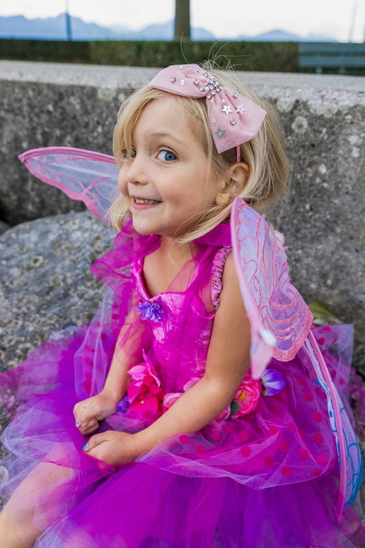 GREAT PRETENDERS | FAIRY BLOOMS DELUXE PINK DRESS (MULTIPLE SIZES) 3 - 4 years by GREAT PRETENDERS - The Playful Collective