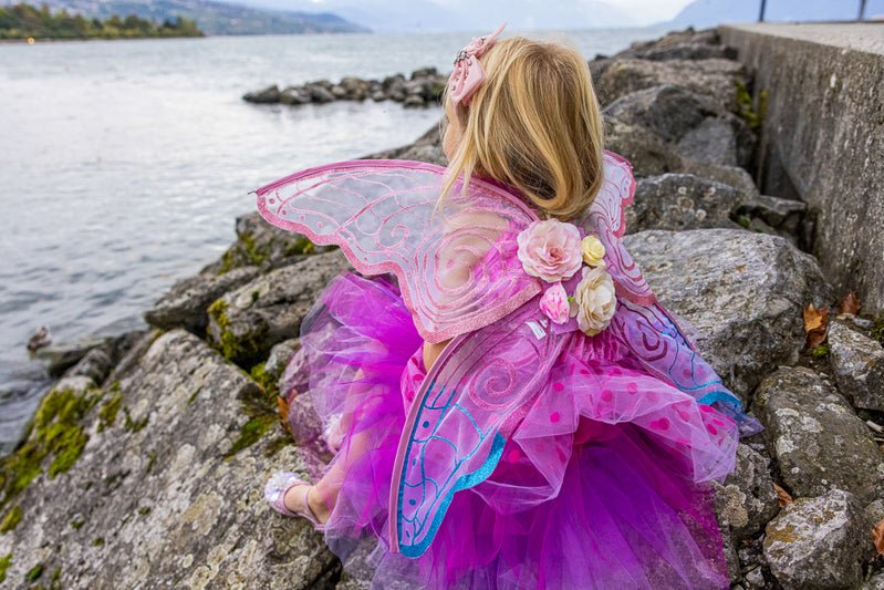 GREAT PRETENDERS | FAIRY BLOOMS DELUXE PINK DRESS (MULTIPLE SIZES) 3 - 4 years by GREAT PRETENDERS - The Playful Collective