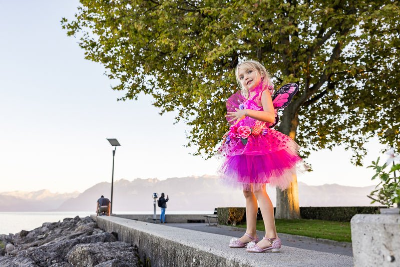 GREAT PRETENDERS | FAIRY BLOOMS DELUXE PINK DRESS (MULTIPLE SIZES) 3 - 4 years by GREAT PRETENDERS - The Playful Collective