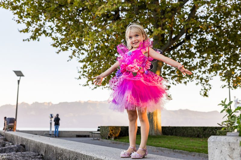 GREAT PRETENDERS | FAIRY BLOOMS DELUXE PINK DRESS (MULTIPLE SIZES) 3 - 4 years by GREAT PRETENDERS - The Playful Collective