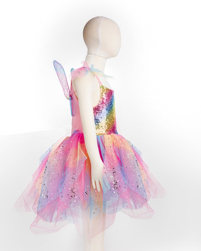 GREAT PRETENDERS | RAINBOW FAIRY DRESS & WINGS - SIZE 7 - 8 by GREAT PRETENDERS - The Playful Collective