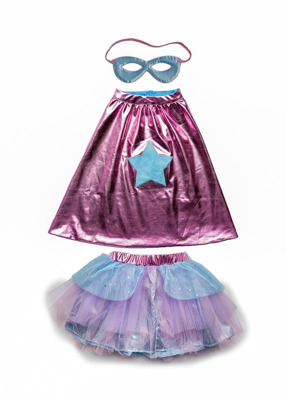 GREAT PRETENDERS | SUPERDUPER SUPERHERO TUTU - SIZE 4 - 6 - PINK by GREAT PRETENDERS - The Playful Collective