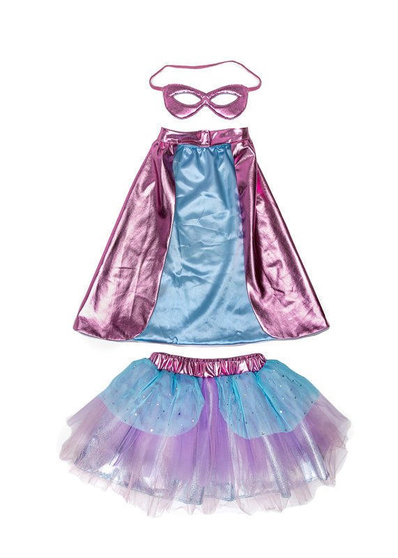 GREAT PRETENDERS | SUPERDUPER SUPERHERO TUTU - SIZE 4 - 6 - PINK by GREAT PRETENDERS - The Playful Collective