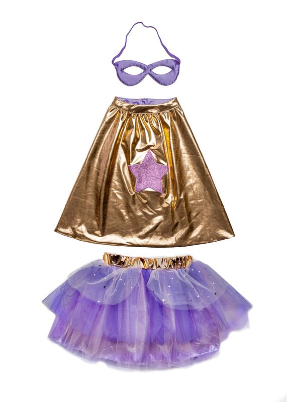 GREAT PRETENDERS | SUPERDUPER SUPERHERO TUTU - SIZE 4 - 6 - ROSE GOLD by GREAT PRETENDERS - The Playful Collective