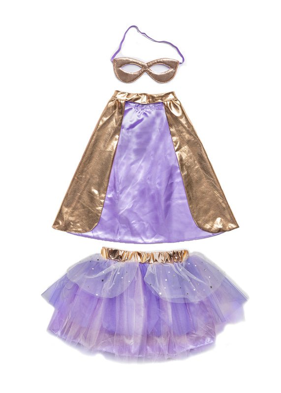 GREAT PRETENDERS | SUPERDUPER SUPERHERO TUTU - SIZE 4 - 6 - ROSE GOLD by GREAT PRETENDERS - The Playful Collective