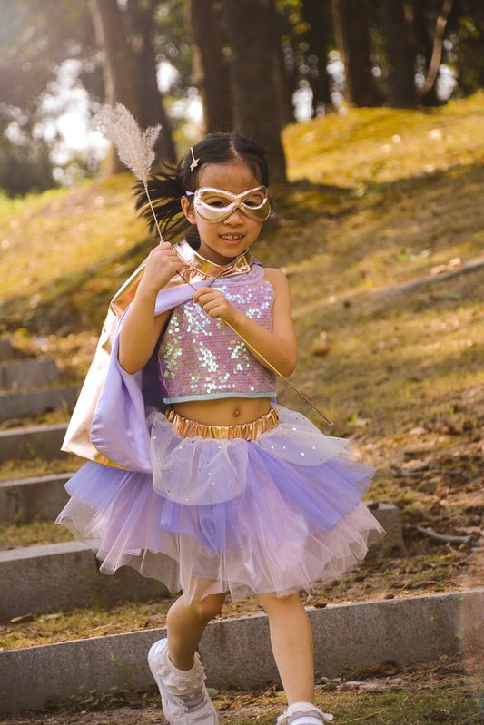 GREAT PRETENDERS | SUPERDUPER SUPERHERO TUTU - SIZE 4 - 6 - ROSE GOLD by GREAT PRETENDERS - The Playful Collective