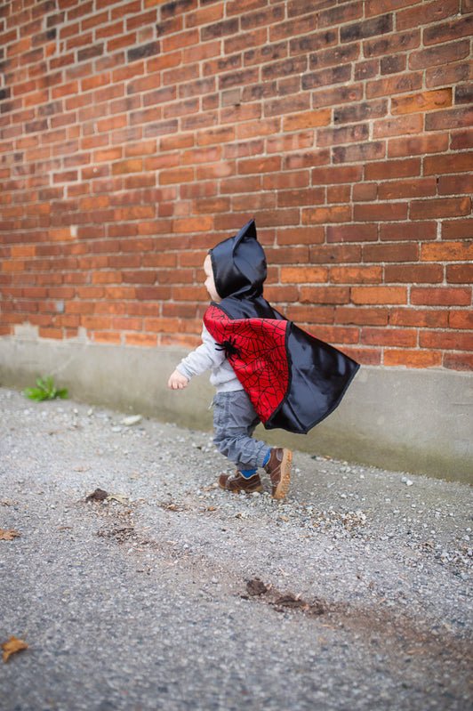 GREAT PRETENDERS | TODDLER REVERSIBLE SPIDER & BAT CAPE - SIZE 2 - 3 by GREAT PRETENDERS - The Playful Collective