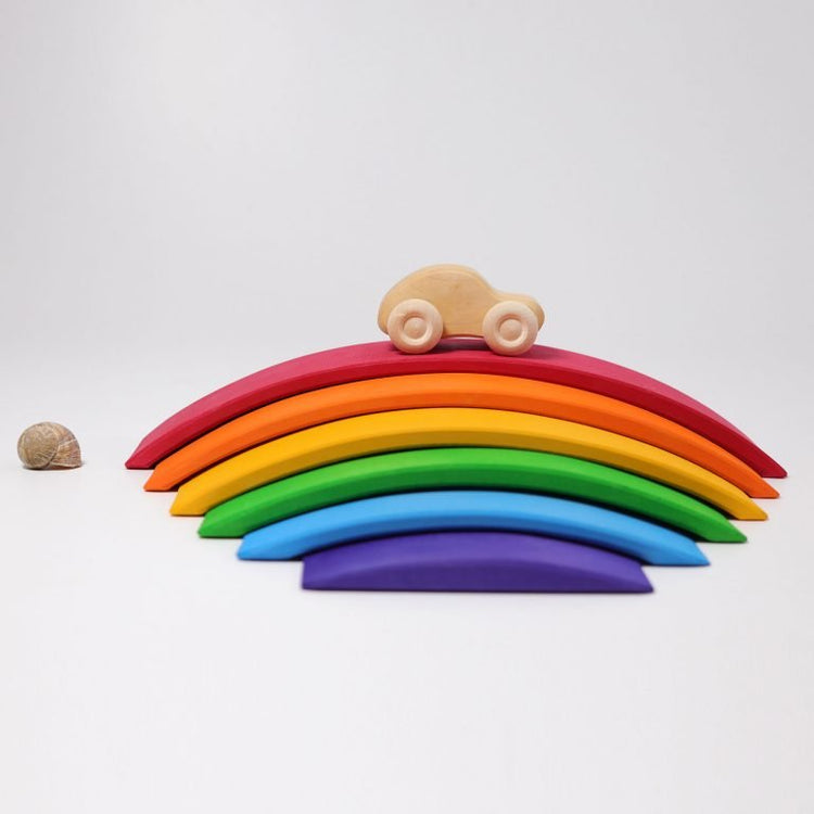 GRIMM'S | BRIDGE RAINBOW *PRE - ORDER* by GRIMM'S WOODEN TOYS - The Playful Collective