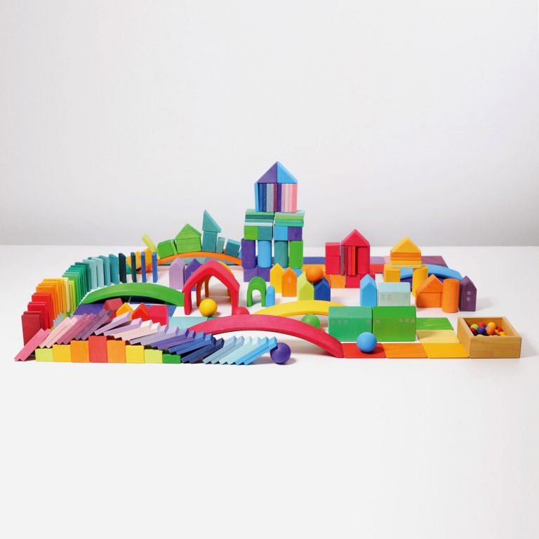 GRIMM'S | BRIDGE RAINBOW *PRE - ORDER* by GRIMM'S WOODEN TOYS - The Playful Collective