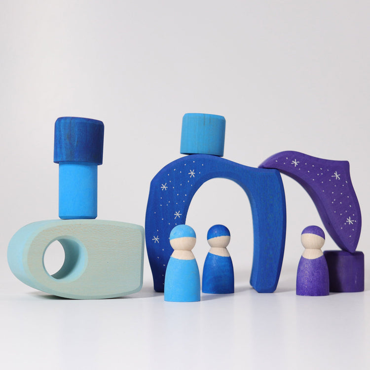 GRIMM'S | FAIRY VILLAGE 17 PIECES *PRE - ORDER* by GRIMM'S WOODEN TOYS - The Playful Collective