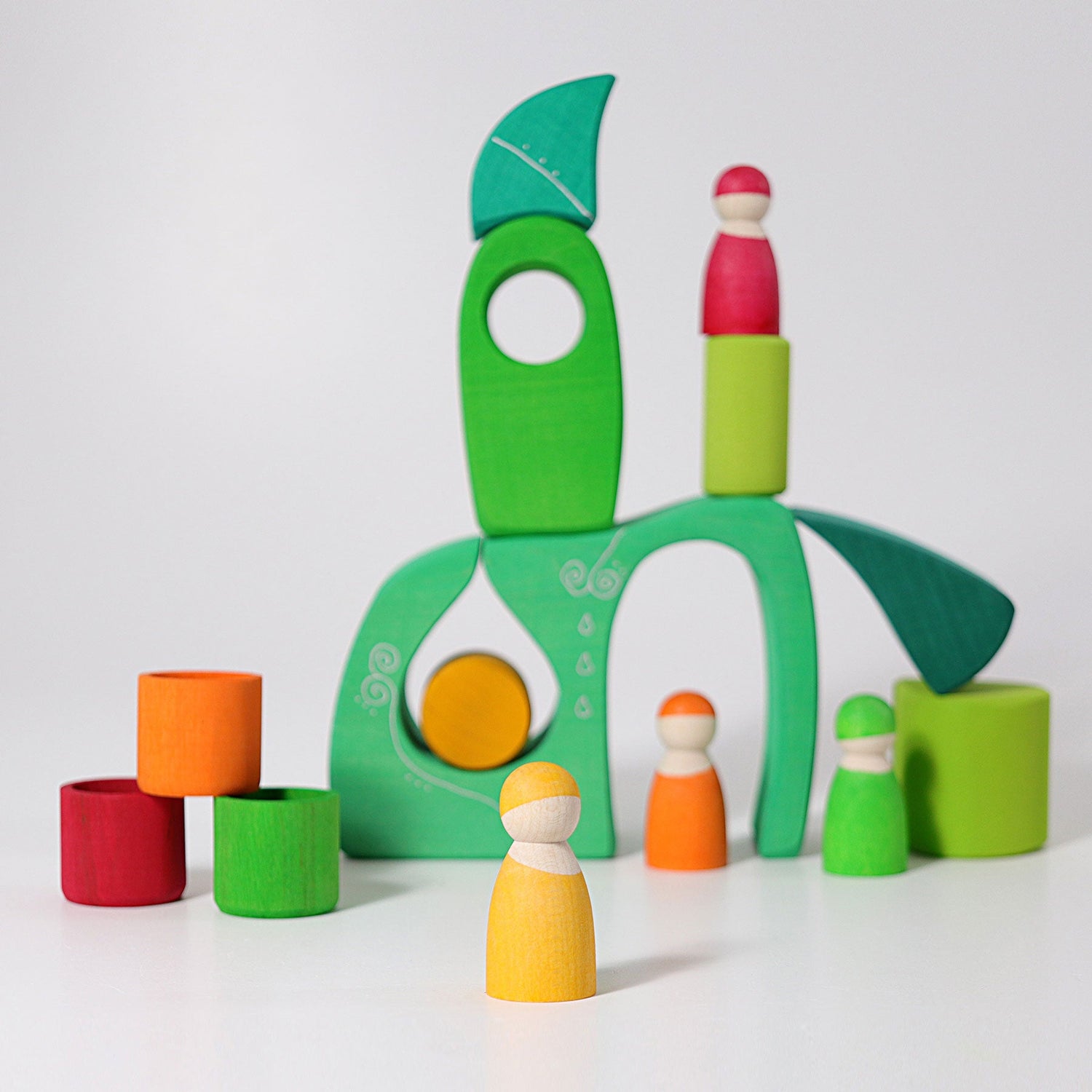 GRIMM'S | FAIRY VILLAGE 17 PIECES *PRE - ORDER* by GRIMM'S WOODEN TOYS - The Playful Collective