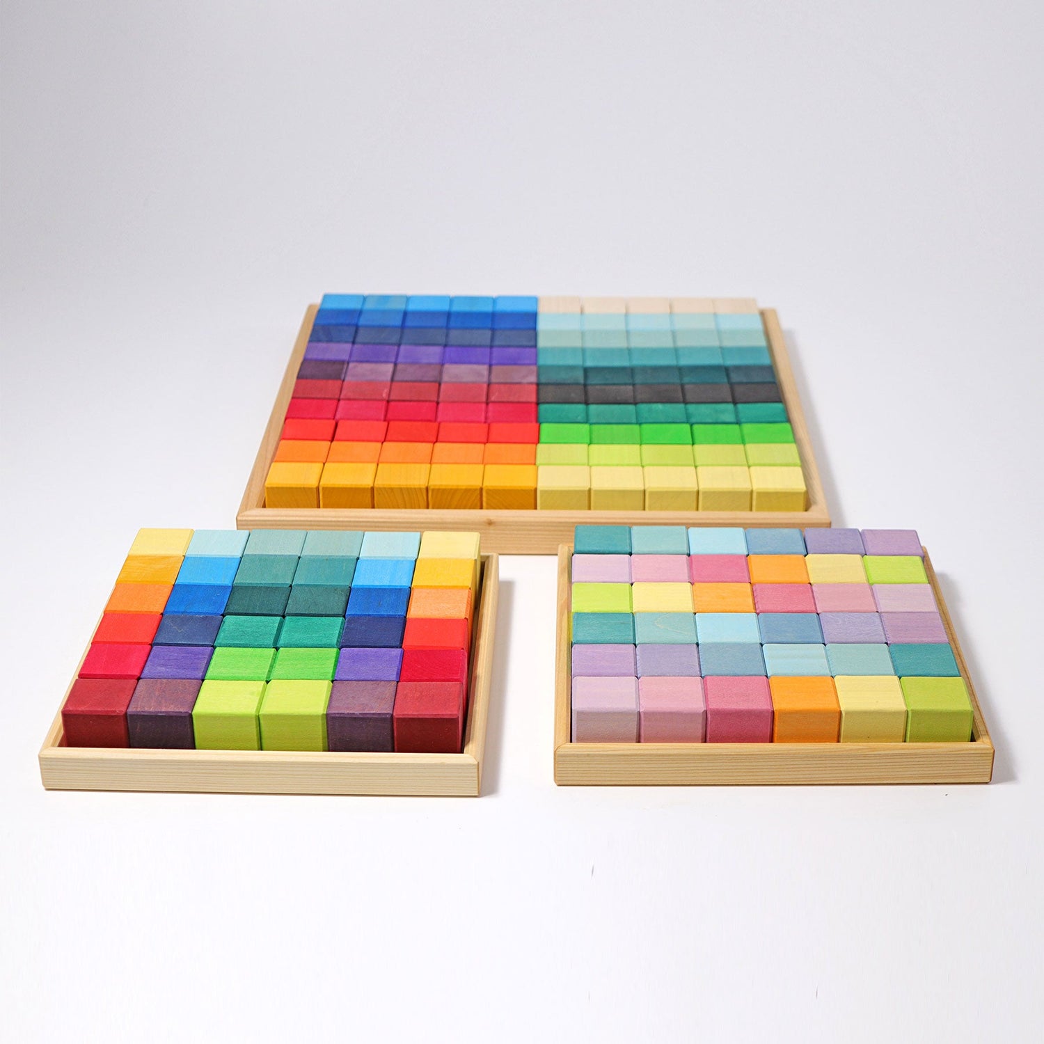 GRIMM'S | MOSAIC RAINBOW LARGE 100 PIECE by GRIMM'S WOODEN TOYS - The Playful Collective