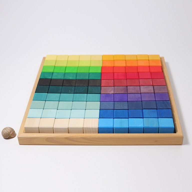 GRIMM'S | MOSAIC RAINBOW LARGE 100 PIECE by GRIMM'S WOODEN TOYS - The Playful Collective