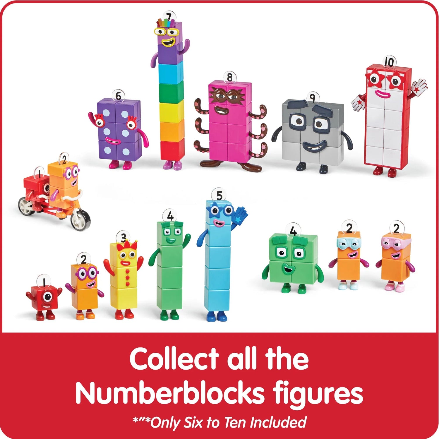 HAND2MIND | NUMBERBLOCKS FRIENDS SIX TO TEN by HAND2MIND - The Playful Collective