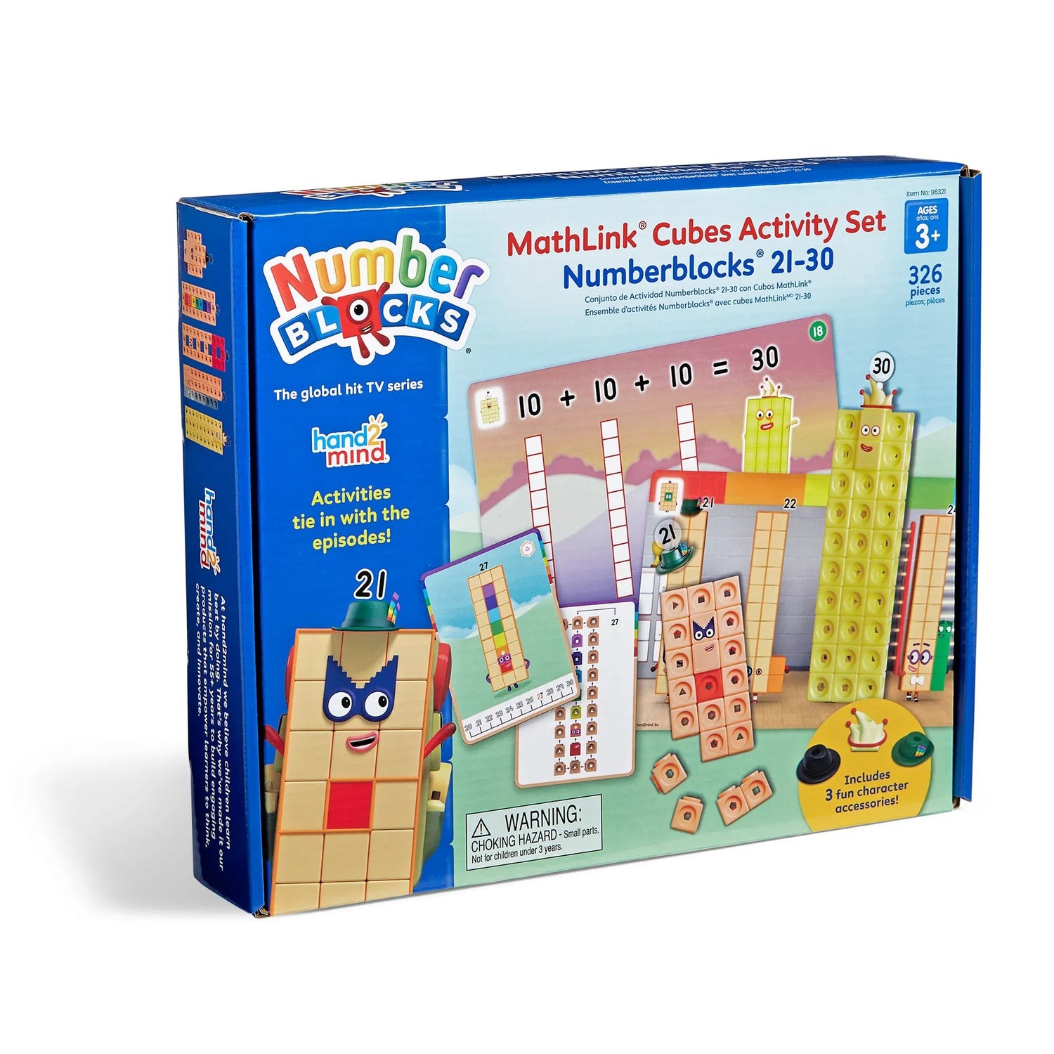 HAND2MIND | NUMBERBLOCKS MATHLINK CUBES 21 - 30 ACTIVITY SET by HAND2MIND - The Playful Collective