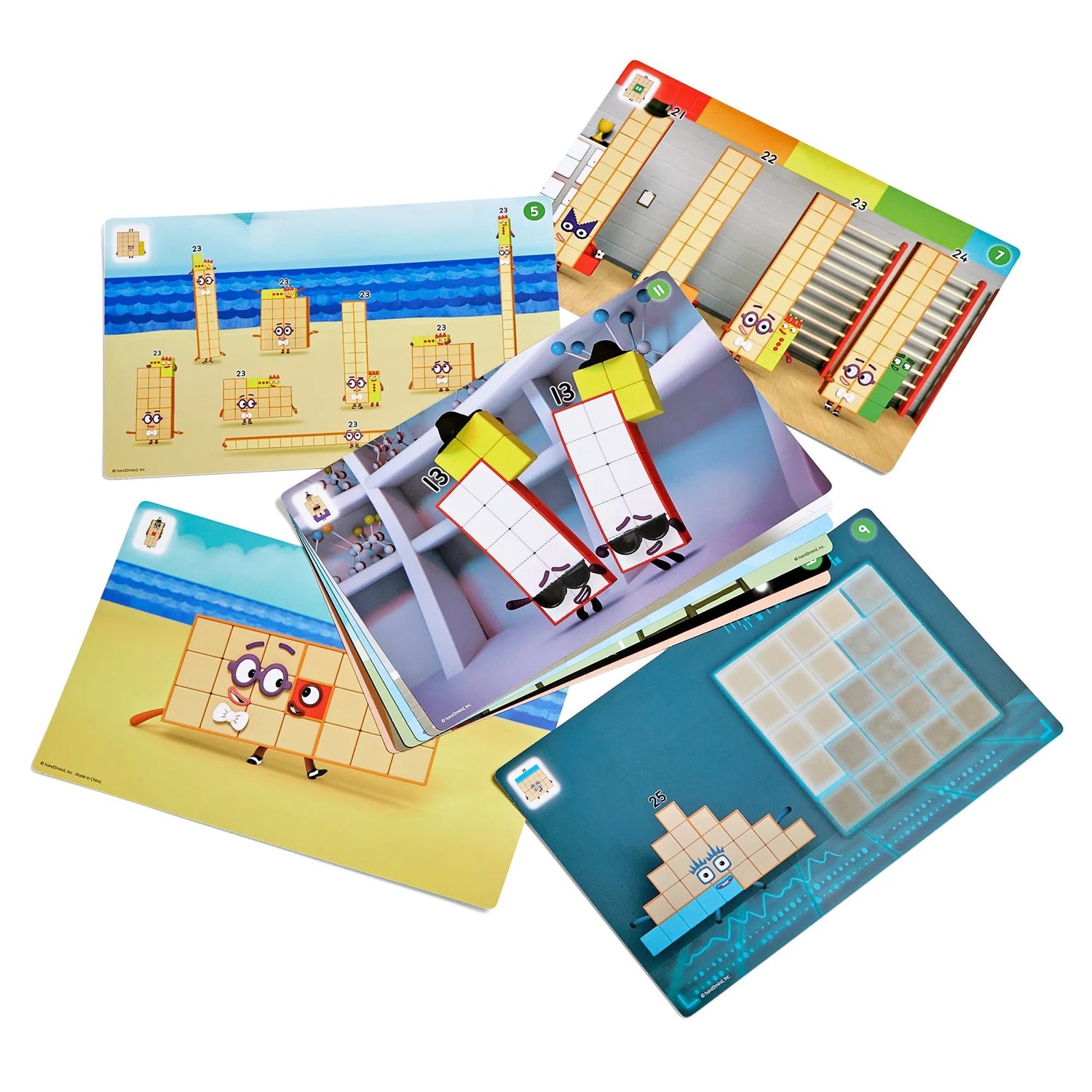 Numberblocks Mathlink Cubes 21-30 Activity Set by Hand2Mind Numberblocks Mathlink Cubes 21-30 Activity Set by Hand2Mind