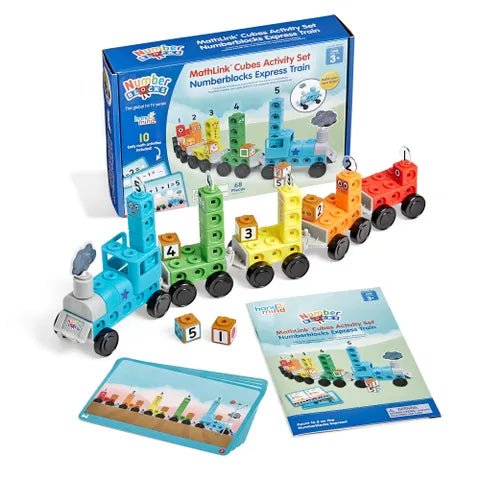 HAND2MIND | NUMBERBLOCKS® MATHLINK® CUBES EXPRESS TRAIN ACTIVITY SET by HAND2MIND - The Playful Collective