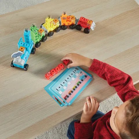 HAND2MIND | NUMBERBLOCKS® MATHLINK® CUBES EXPRESS TRAIN ACTIVITY SET by HAND2MIND - The Playful Collective