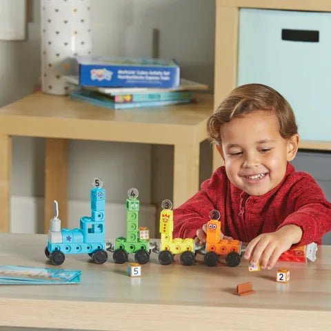 HAND2MIND | NUMBERBLOCKS® MATHLINK® CUBES EXPRESS TRAIN ACTIVITY SET by HAND2MIND - The Playful Collective