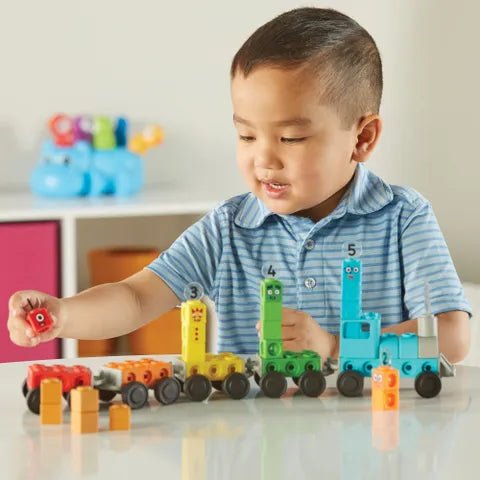 HAND2MIND | NUMBERBLOCKS® MATHLINK® CUBES EXPRESS TRAIN ACTIVITY SET by HAND2MIND - The Playful Collective