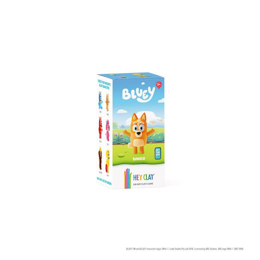 HEY CLAY | BLUEY SINGLE CHARACTER - BINGO by HEY CLAY - The Playful Collective