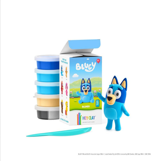HEY CLAY | BLUEY SINGLE CHARACTER - BLUEY by HEY CLAY - The Playful Collective