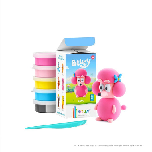 HEY CLAY | BLUEY SINGLE CHARACTER - COCO by HEY CLAY - The Playful Collective
