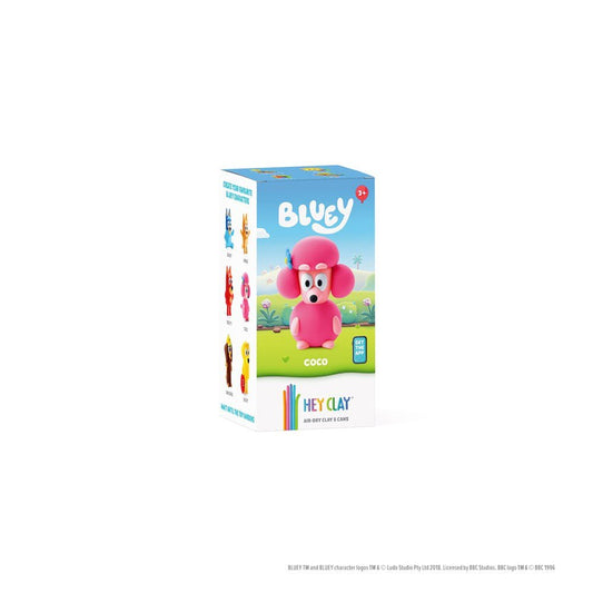 HEY CLAY | BLUEY SINGLE CHARACTER - COCO by HEY CLAY - The Playful Collective