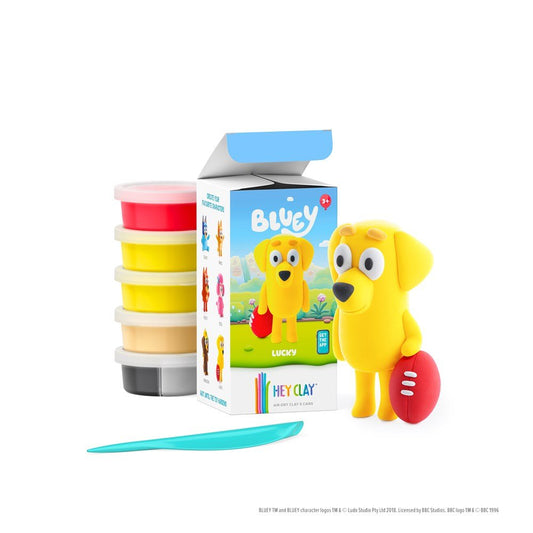 HEY CLAY | BLUEY SINGLE CHARACTER - LUCKY by HEY CLAY - The Playful Collective
