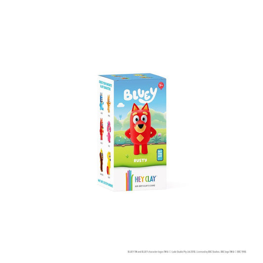 HEY CLAY | BLUEY SINGLE CHARACTER - RUSTY by HEY CLAY - The Playful Collective