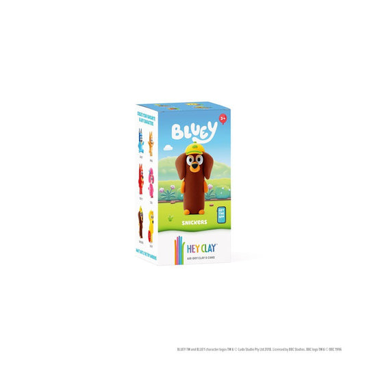 HEY CLAY | BLUEY SINGLE CHARACTER - SNICKERS by HEY CLAY - The Playful Collective